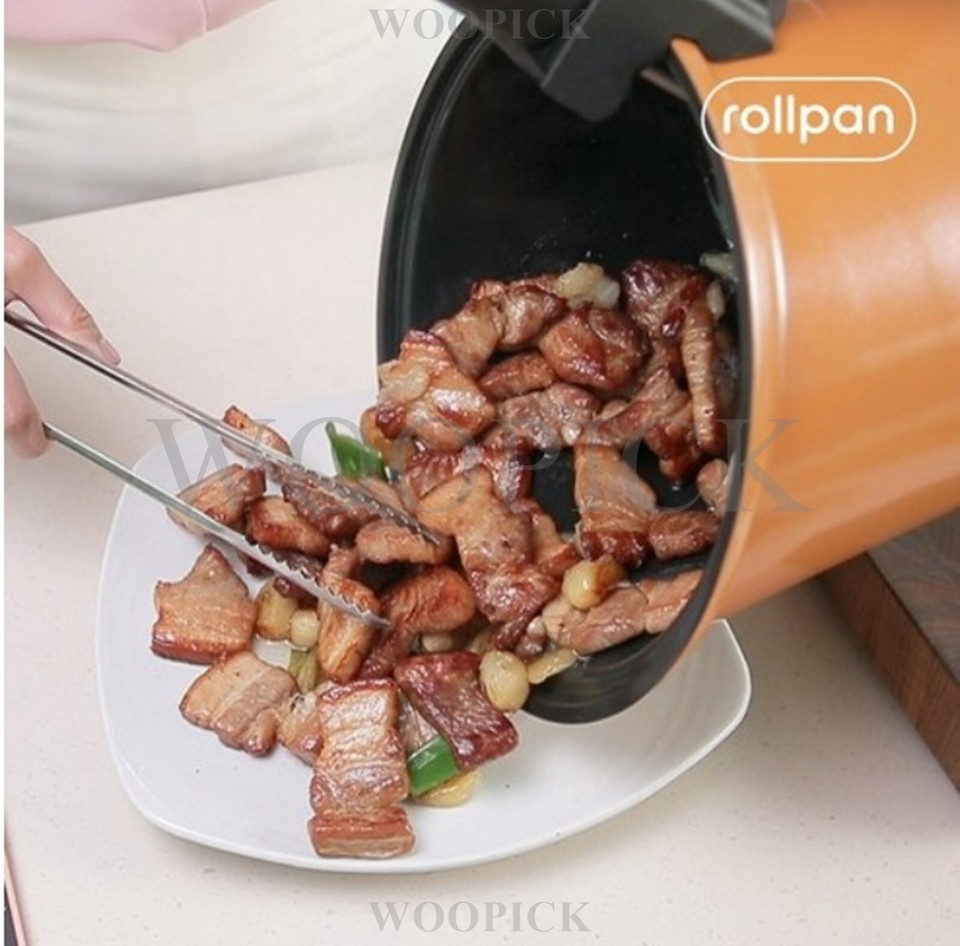 Rollkitchen Rollpan Original Camping Oven Automatic Rotation Cooking ...