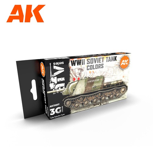 Juegos de pintura acrílica interactiva AK AFG 3g gama completa envío combinado de primera clase - Imagen 38 de 89