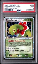 2005 POKEMON EX UNSEEN FORCES #106 MEGANIUM EX-HOLO PSA 9 on eBay