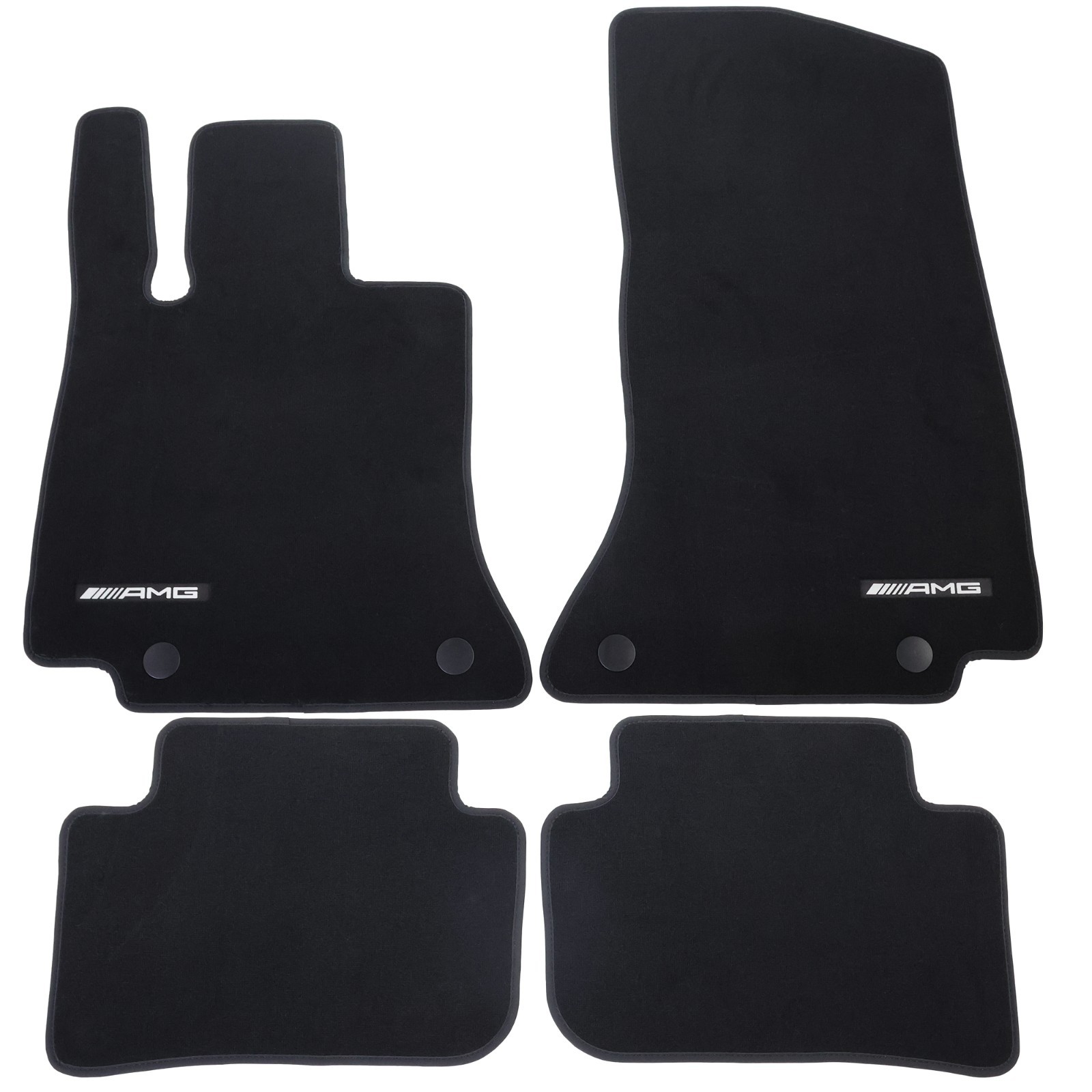 Mercedes AMG Original 4 Floor Mats Black A 236 CLE Cabrio LHD