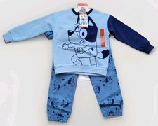 Bluey 3 piece set jeans sweatshirt t-shirt boys size small 6 blue