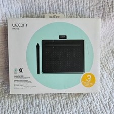 wacom intuos Graphics Drawing Creative Pen Tablet Blue OPEN BOX