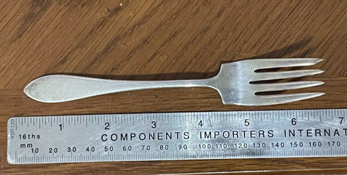 G.H. French Sterling Silver Fork   28  Grams