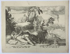 GOLTZIUS Hendrik (d'après) - "Apollon et Coronis"