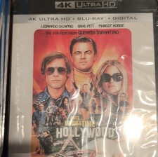 Once Upon a Time in Hollywood 4K Ultra HD Blu-ray DiCaprio Pitt Tarantino