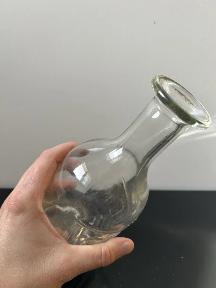 CARAFE PUBLICITAIRE SUZE GENTIANE PICHET VERRE - Photo 3/4