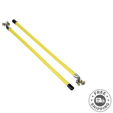 High Visibility 22" Snow Plow Blade Marker Kit - Easy Install, Sold in Pairs