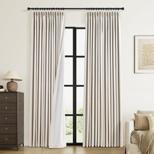 Linen Blackout Curtains