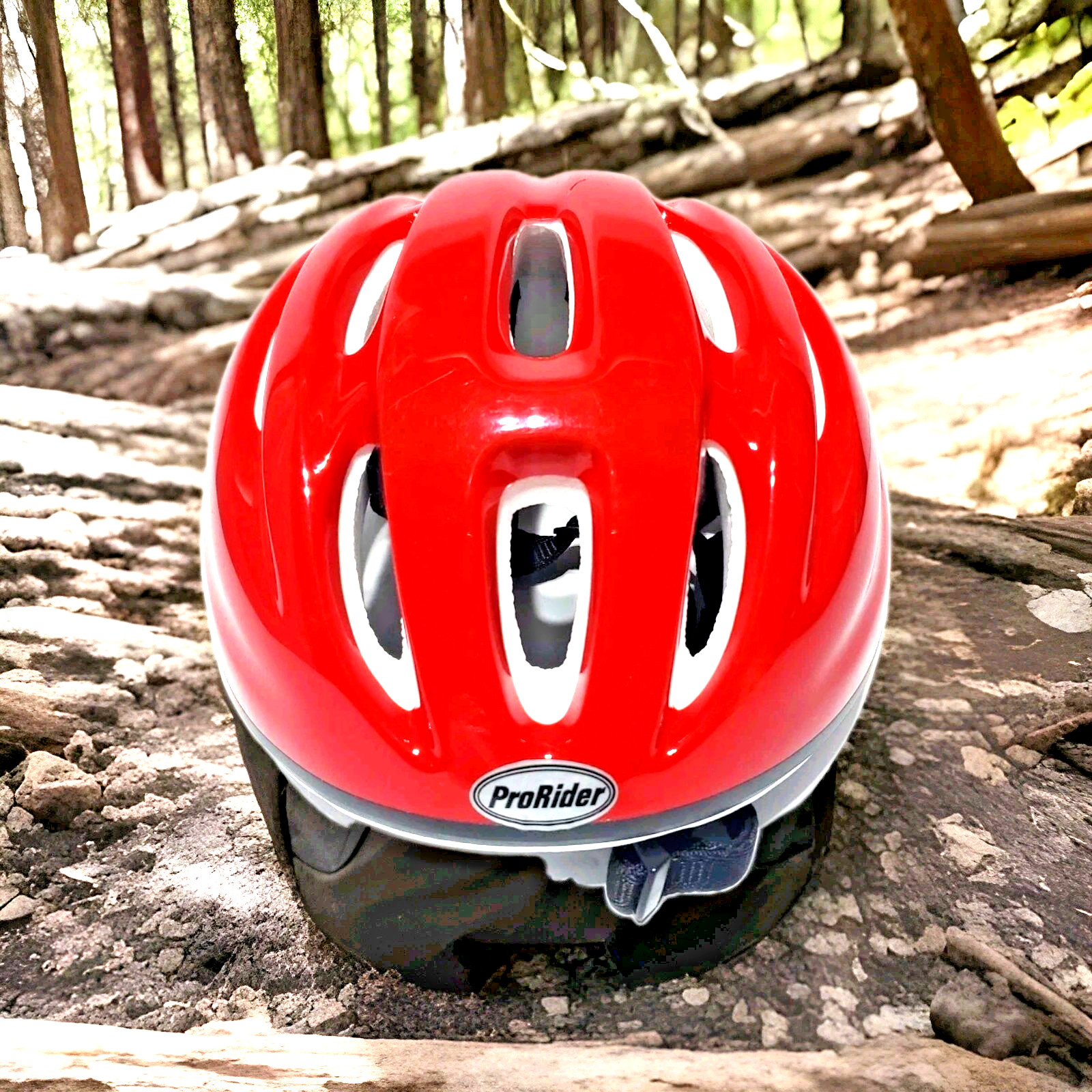 ProRider Bike Helmet, Red S/M 21-1/4" to 22-1/2&rdquo;