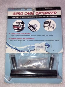 XLAB Aero Cage Optimizer Versatile Water Bottle Cage Mount Black 1829