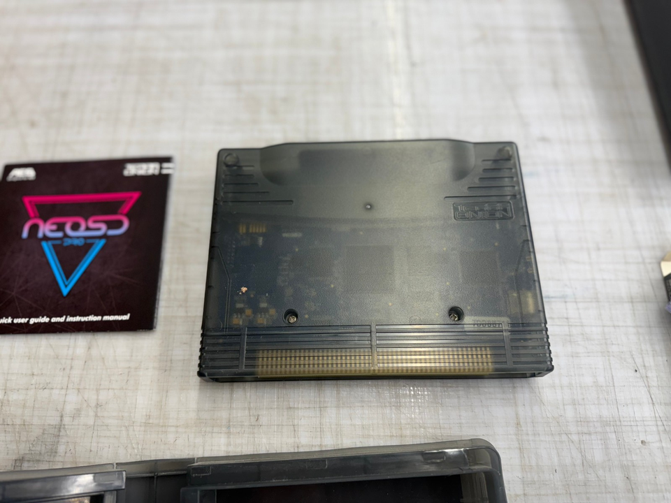 Neo Geo AES Bundle (3 Contollers, Memory Cards, Neo SD Pro, Unibios 4 ...