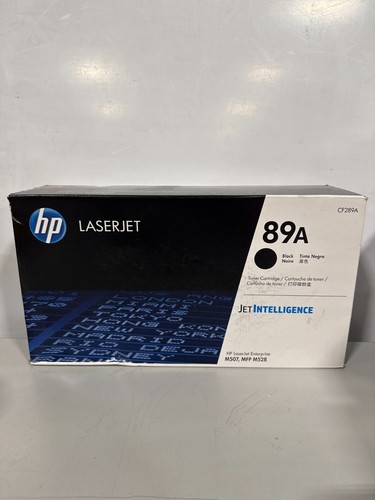 HP 89A Black Original LaserJet Toner Cartridge - CF289A