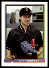 1991 Bowman Dana Kiecker Boston Red Sox #108
