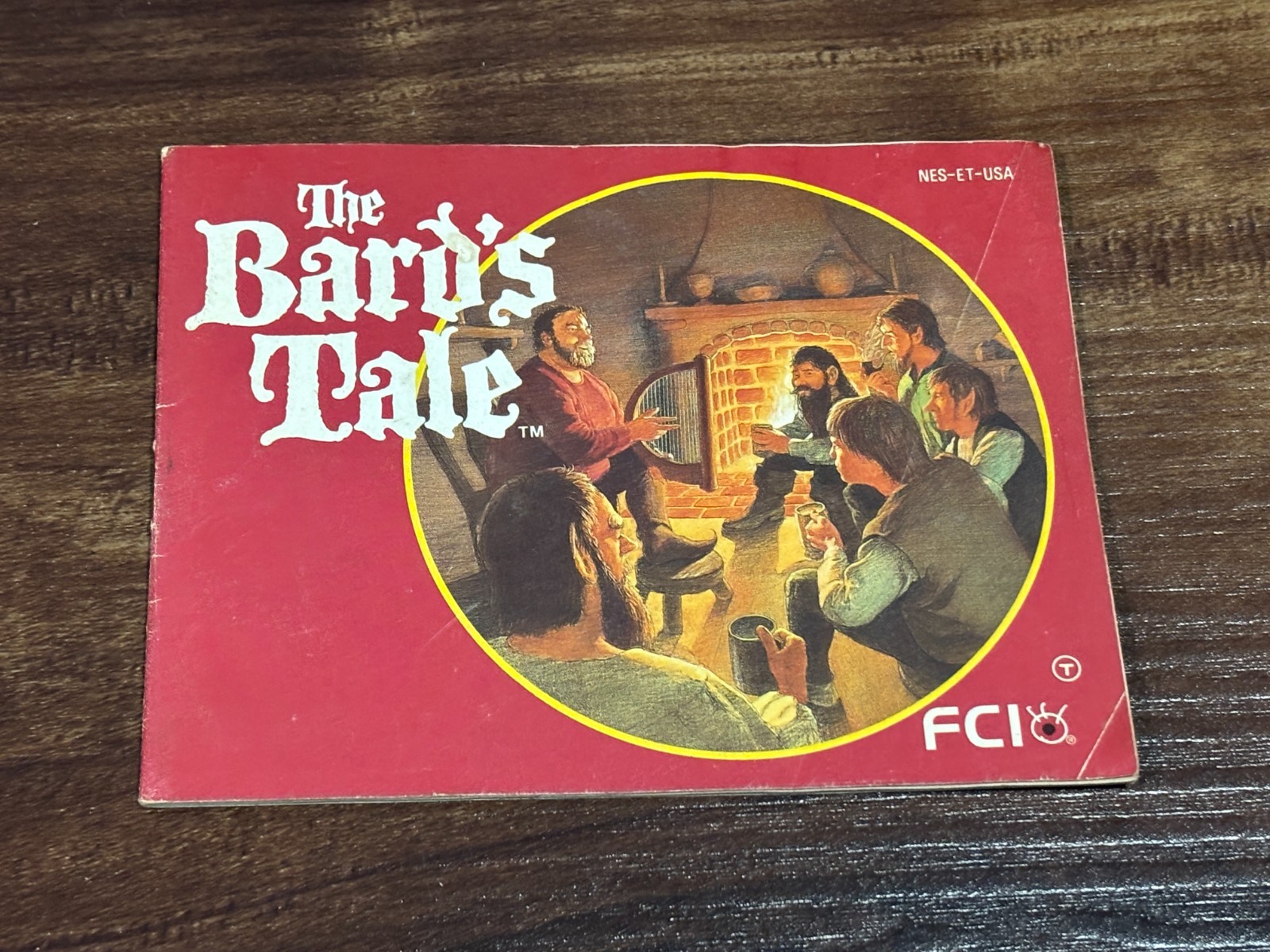 Bards Tale Bard's Tail Bard Nintendo NES Instruction Manual Only