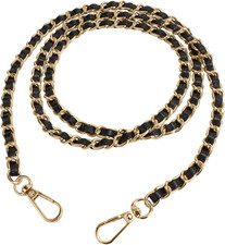 Metal Chain Strap, 47" Purse Straps Replacement, DIY Purse Chain Accessories, Cr