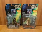 Star Wars 1996 POTF Power F/X Action Figure Set Darth Vader Ben Kenobi (Obi-Wan)
