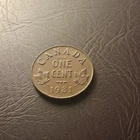 1931 Canada 1 Cent King George V Canadian Penny Copper Coin Small Cent