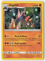 Gigalith 071/149 Sun & Moon Cosmos Holo Promo