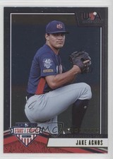 2019 Panini USA Baseball Stars & Stripes Longevity Jake Agnos #25 00ab