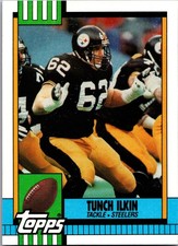 1990 TOPPS FOOTBALL #180 TUNCH ILKIN