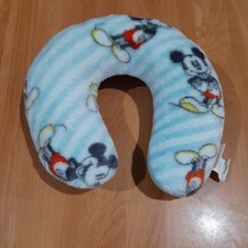 Baby Travel Neck Pillow Disney Mickey Mouse Blue Neck Travel Pillow
