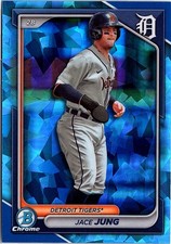 2023 Bowman Chrome Sapphire Edition #BCP-215 Jace Jung Prospects