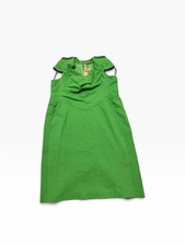 Alexander McQueen Bright Green Cap-Sleeve women Dress,NWT, SZ XL