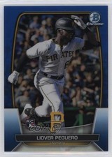 2023 Bowman Chrome Blue Refractor 118/150 Liover Peguero #72 0rd2