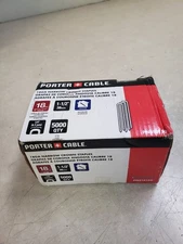 Porter-Cable PNS18150 18-Gauge 1/4-Inch Crown Galvanized Staples, 5000-Pack