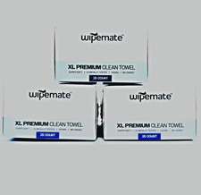 Wipemate XL Premium Clean Towels 3 Pack 75 Ct  Ultra Soft, Multi-Purpose, Lin