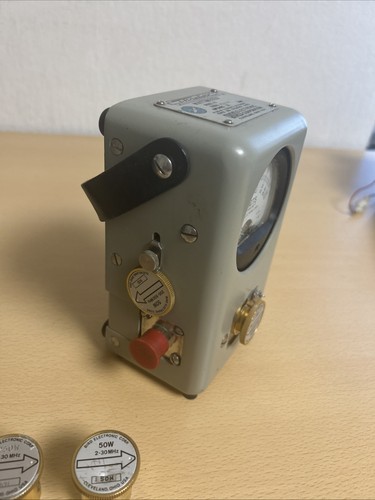 Thruline Bird Electronic Cooperation - Model 43 - Wattmeter mit 6 Elementen +Box - Photo 5/21