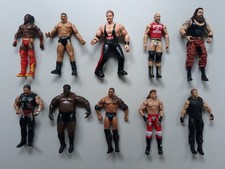 WWE Action Figure Lot Of 10, Kevin Nash, Batista, Mark Henry Wrestling, WWF