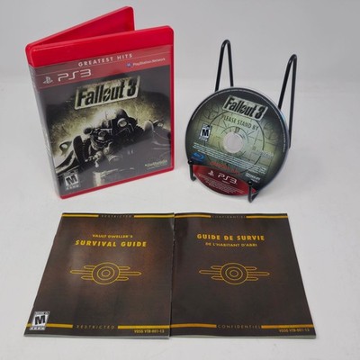 Fallout 3 Greatest Hits PS3 Video Game Open World RPG