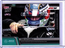 Kimi Antonelli 2025 Topps NOW F1 #68 Rookie Card Consecutive Top 5 Finishes