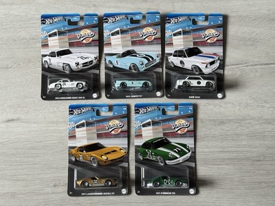 Hot Wheels | Vintage Racing Club | Nr. 1-5 | BMW Lamborghini Mercedes Porsche