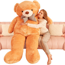 Oso de peluche gigante Ikasa peluche animales de peluche marrón 70 pulgadas