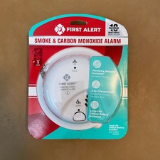 First Alert WIRED Smoke and Carbon Monoxide Detector Alarm w/battery back-up