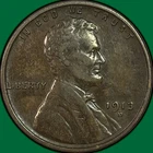 1913-D Lincoln Wheat Cent Extremely Fine XF Coin #40001