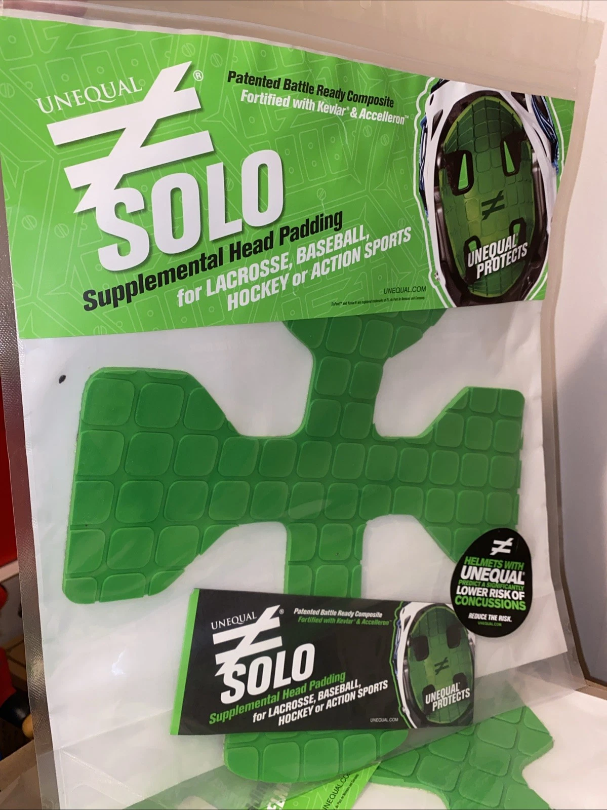 Unequal SOLO Helmet Padding