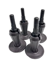 4 Pcs Bed Frame Risers, Heavy Duty Stem Bed Frame Feet Sturdy Base