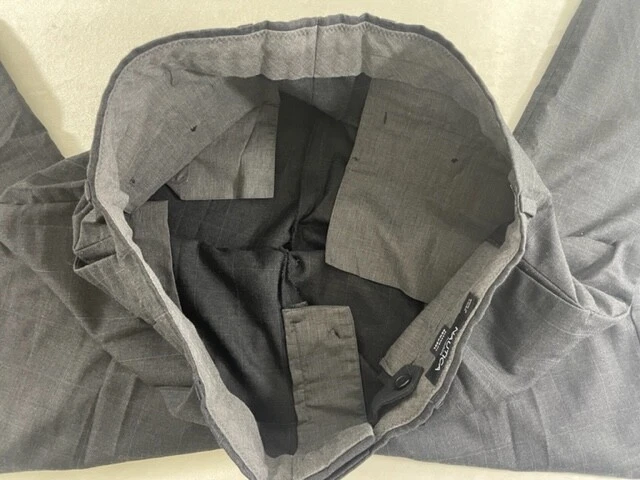 Hombre Nautica Rigger Ajuste Clásico 36X32 Negro Diseño a Cuadros**ENVÍO GRATUITO** Foto 3 de 4