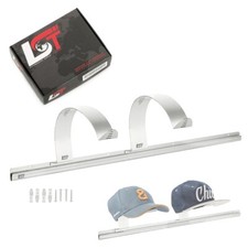 Genuine LST Stainless Steel Clip Bar with 2 Cap Holder for Baseball Caps Hats