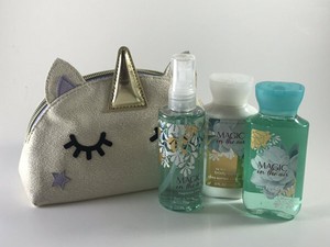 Details About Bath Body Works Magic In The Air Unicorn Cosmetic Bag Set