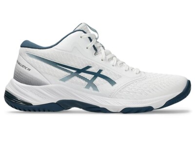 Herren Volleyball Schuhe Asics Netburner Ballistic FF MT 3 Weiß 1051A074-103