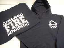 Chicago Fire Department Youth Hoodie Navy