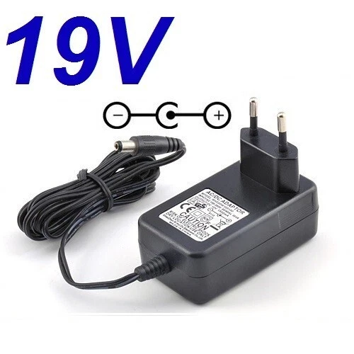 Cargador Corriente 19V Reemplazo Television TV Samsung UE32N4302 UE32N4302AK - Imagen 1 de 3