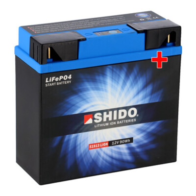 Batterie für BMW K 1100 RS 100/K589RS 1994 Shido Lithium 51913