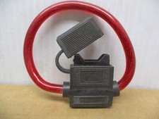 18 GAUGE 8in. ATC FUSE HOLDER IN-LINE AWG WIRE COPPER 12 VOLT COPPER USA
