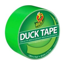 NEON GREEN DUCT TAPE - 1.88" W X 15 YARDS LONG - DUCK BRAND