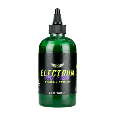 Electrum Premium Tattoo Schablone Primer - * 8oz * Lösung Creme Transfer